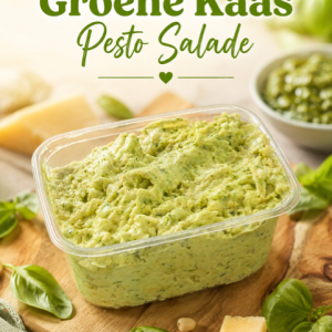 Roomkaas met Groene Pesto