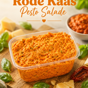 Roomkaas met Rode Pesto